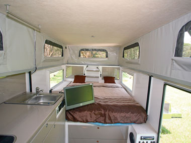 North Coast Campers Topender XLT camper interior 01