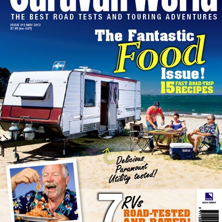 MAY ISSUE OF CARAVAN WORLD OUT NOW