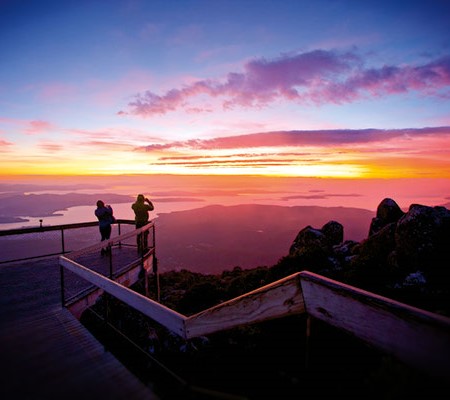 Mount Wellington sunrise