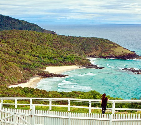 Views from Smoky Cape Lighthouse in Hat Head National Park