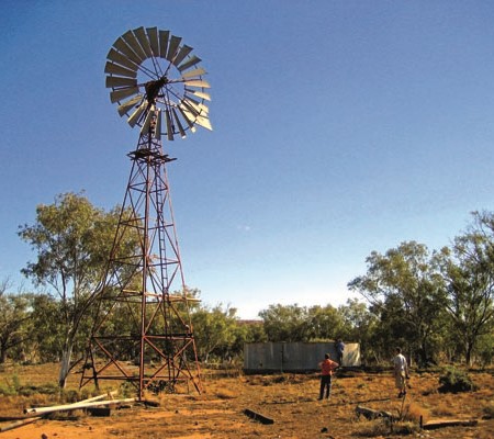 Explore the remains of a shattered dream of easy wealth on the edge of the outback.