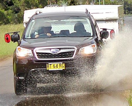 The Subaru Forester 2.5i CVT is a tow vehicle with even more towing capacity than before.