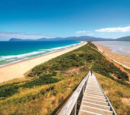 Top beach camps of Tasmania