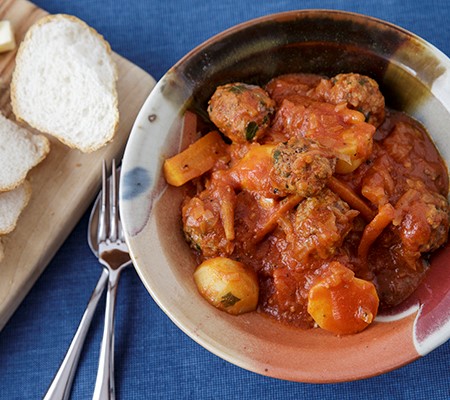 The following recipes make use of meatballs as the hero of the meals