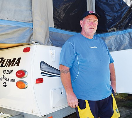 Both David and Denise agreed the main attraction with camper trailers is the opportunity they provid