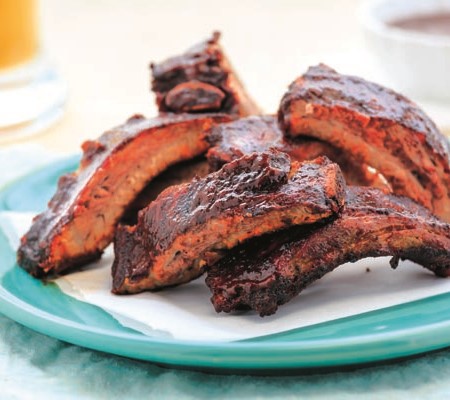 These smokey, tender ribs are campfire-friendly and finger-licking good.