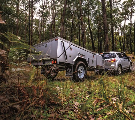 Welcome a wombat of a camper trailer: cute, capable and tough as a bulldozing ruck rover at the cent