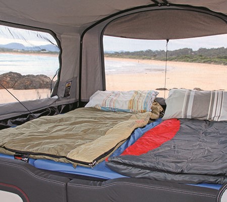 Sleeping bags are the bedding of choice for many RVers, no matter their method of transport