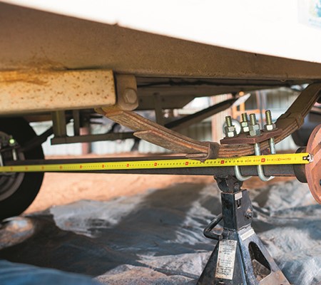 Axles come standard in square or round, both can carry differing loads which can vary between manufa