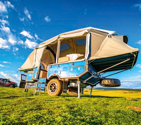The Air Opus blends innovation with the tried and tested to form an easy-to-use, spacious camper tra