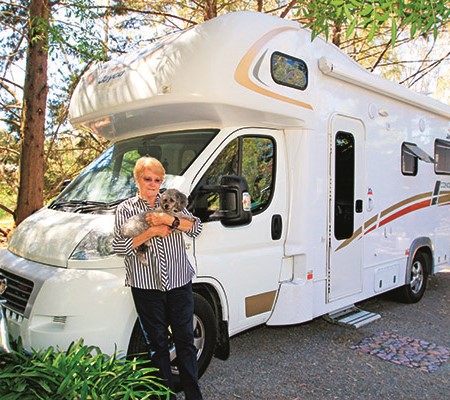 With the passing of her husband, Nona is back on the road travelling solo, but not before selling up