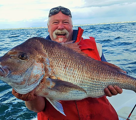 Snapper success in the bay!