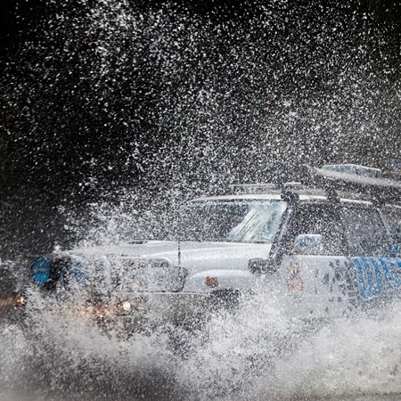 The Waeco vehicle makes a big splash at Camper Trailer Australia's Offroad Camper Of The Year shooto
