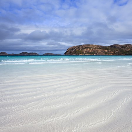 New campsites for Lucky Bay, WA.