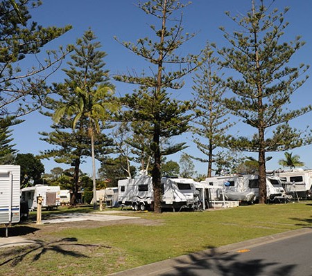 Van parks across Australia were packed with families over the Easter long weekend.
