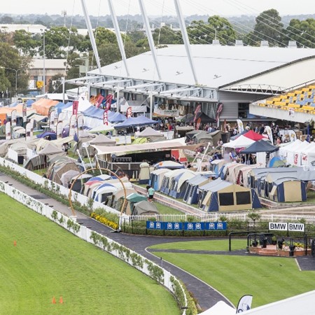 Hundreds of tents, caravans campers and RVs will be on display at the NSW Caravan, Camping, RV and H