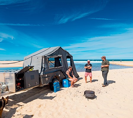 Guide to beach camping