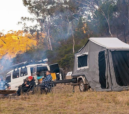 For pure simplicity under canvas, hard floor campers steal the show!
