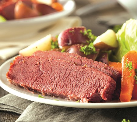 Nothing beats a hearty corned beef meal!