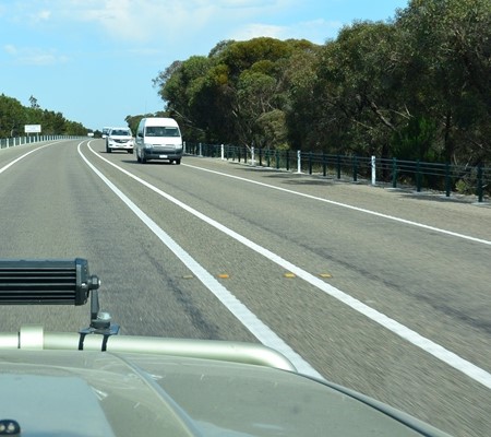 Painted median strips of at least 1m-wide would improve road safety, says Ron Moon.