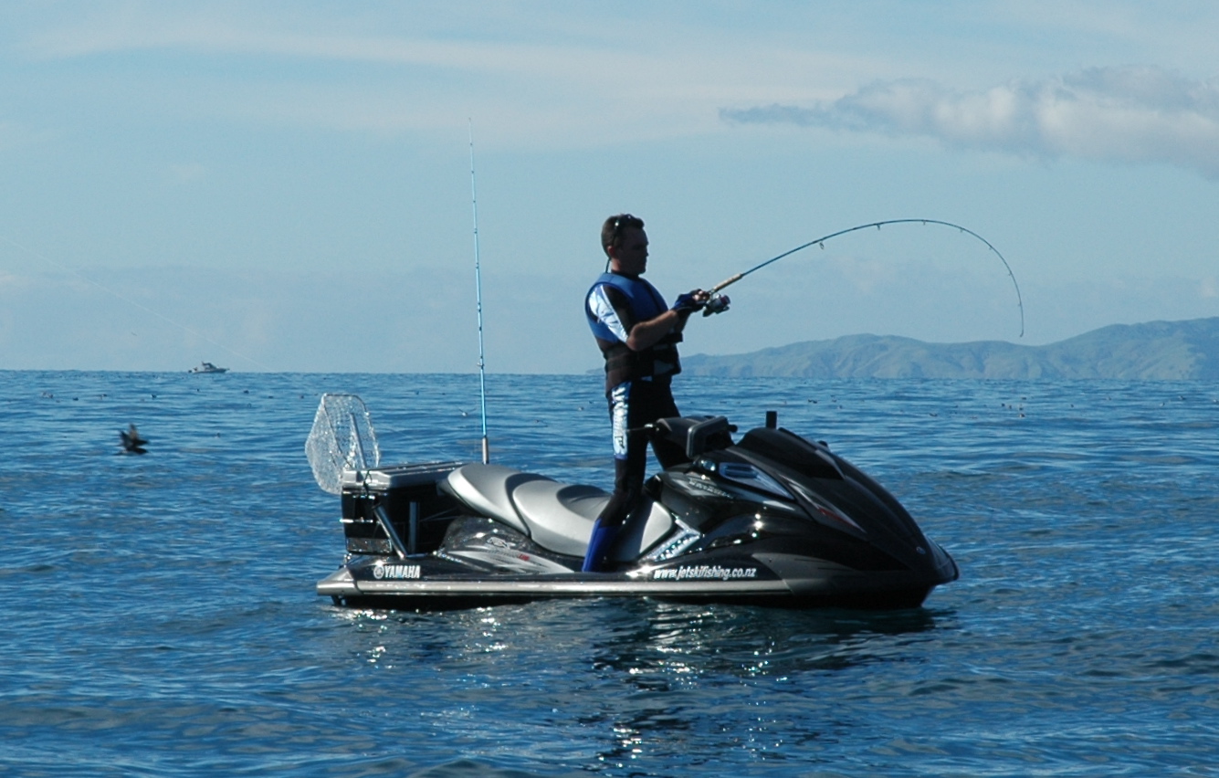Ever heard of jetski fishing?, TradeABoat