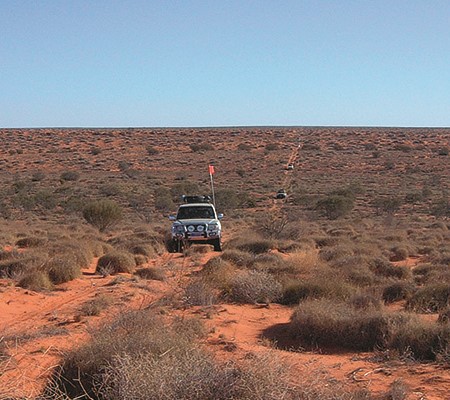 Travellers need to seek permission to access many of the tracks passing through the Simpson Desert