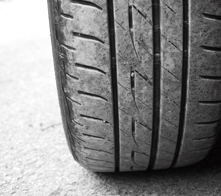 Bald tyres have a dramatic affect on driving and towing safety.