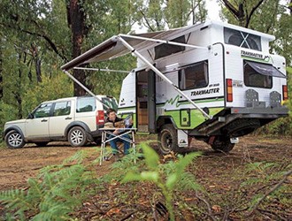 Trakmaster Gibson camper trailer