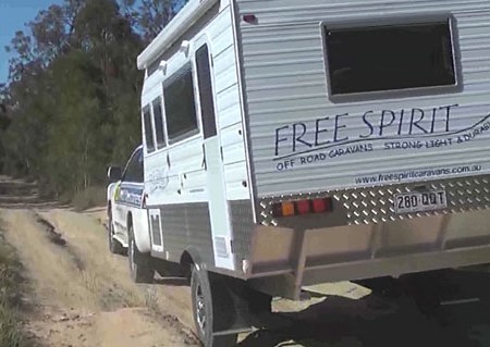Free Spirit off-road caravan