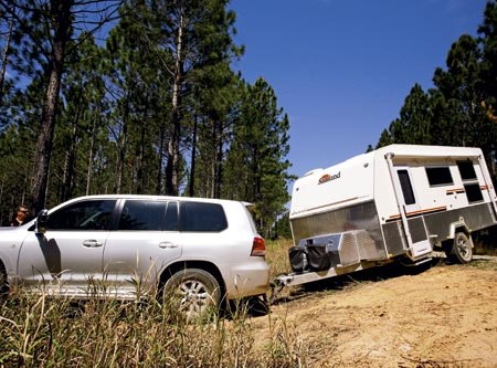 The Sunland Caravans Longreach Series III is an off-road rig that’s lighter and shorter than the nor