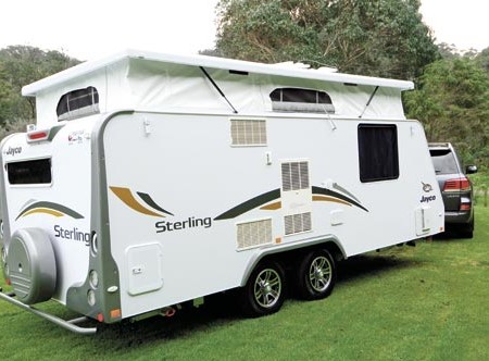 The Jayco Sterling 17.55-3 caravan offers quality for the budget-minded RVer.