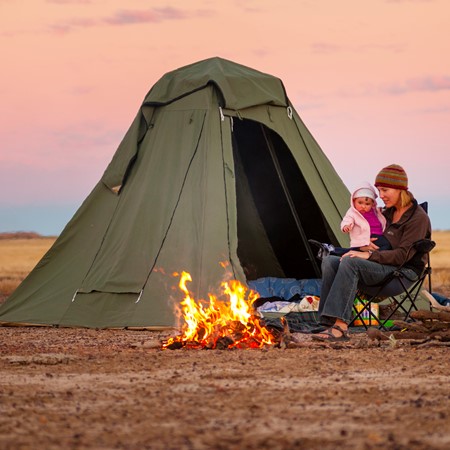 Camping with kids can be a great experience for the whole family.