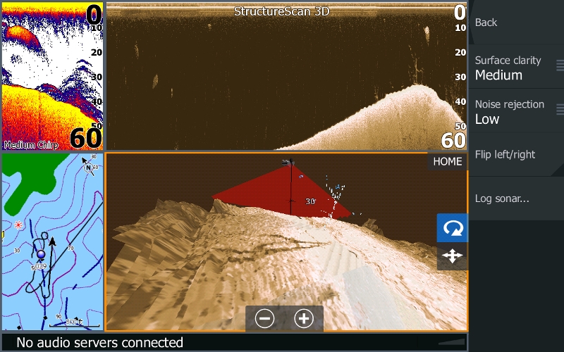 Lowrance 3D Structure Scan Fish Finder, TradeABoat