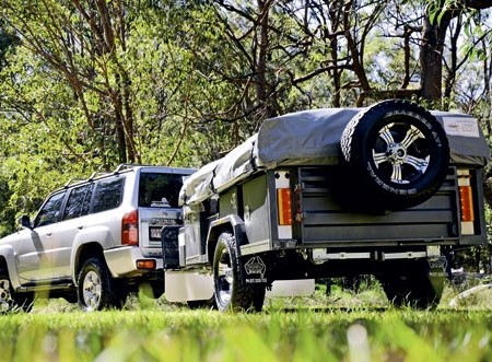The Trackabout Safari SV Extenda looks like a hardened offroader but inside it's very modern and sty