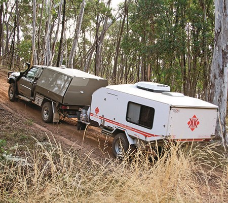 Don’t overload your trailer. Keep it within its own GVM and that of the tow tug’s towing limits