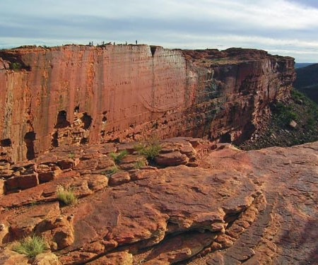 The lesser known of the red centre icons is Kings Canyon. Located in Watarrka National Park, it's a 