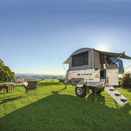 Ultimate camper trailer set up
