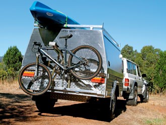 The Wilmax Wilmax Off Road Camp Kitchen rig handles the rough stuff with ease.