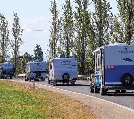 Caravan convoy