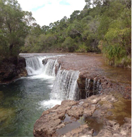 Eliot Falls on the Old Telegraph Track North Cape York.