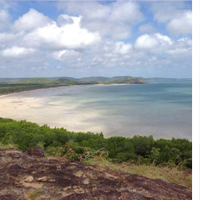 The view from the Tip of Cape York.
