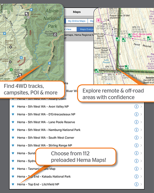 4Wd Maps App: Offline Topo Maps Australia - Hema Maps – Hema Maps Online Shop