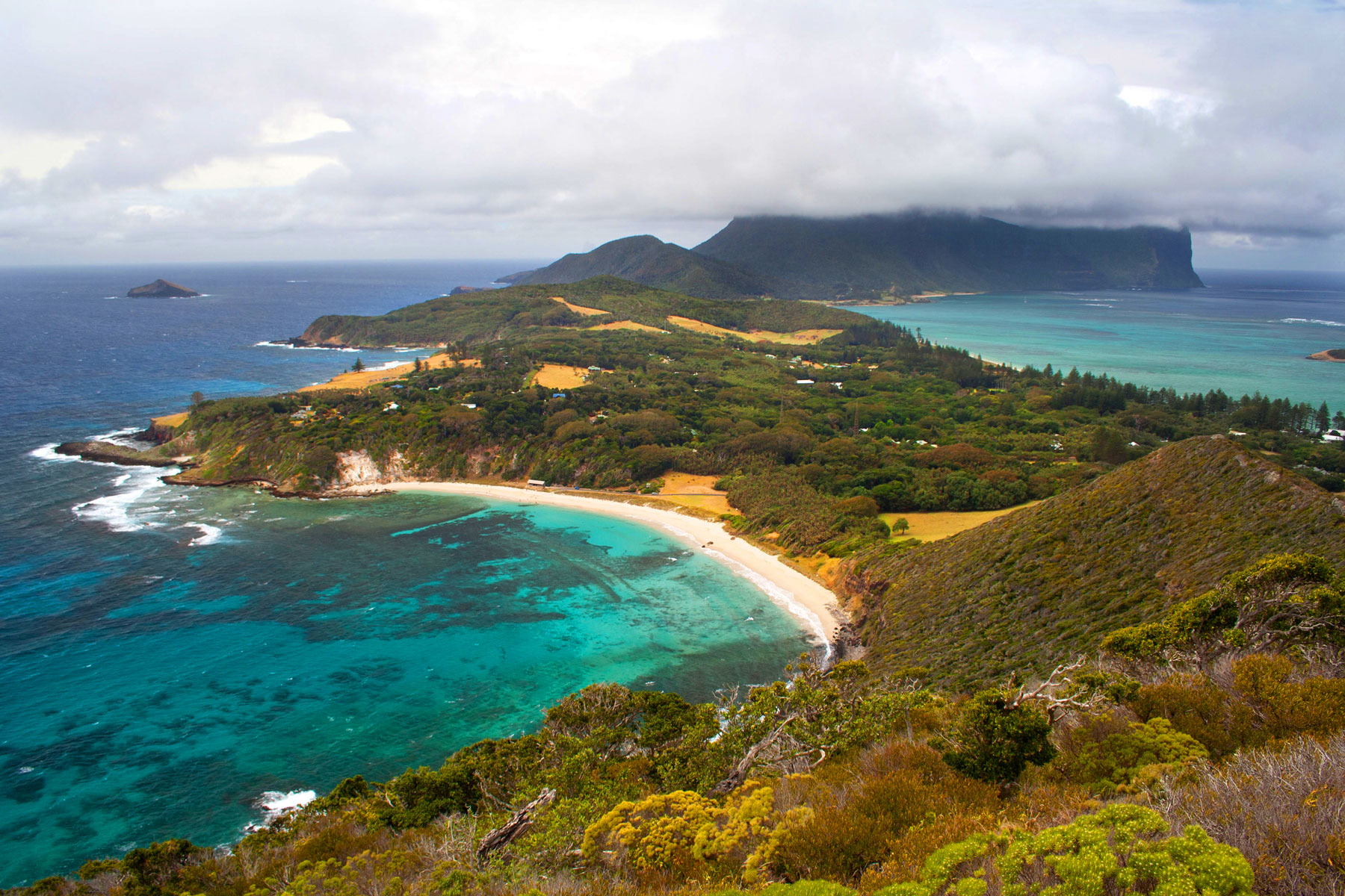 A view of Neds Beach from Malabar Hill