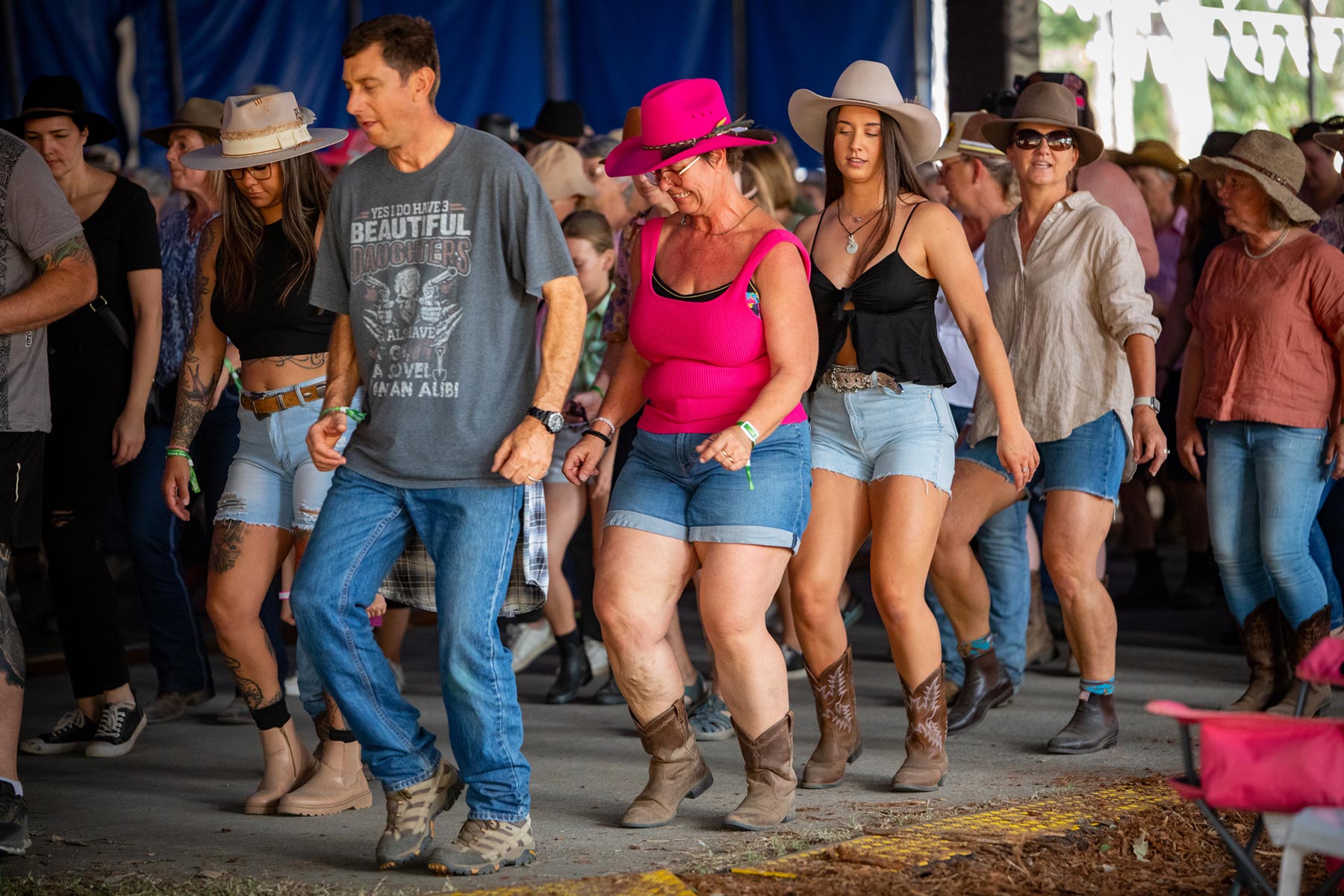 Gympie Music Muster Line Dancing