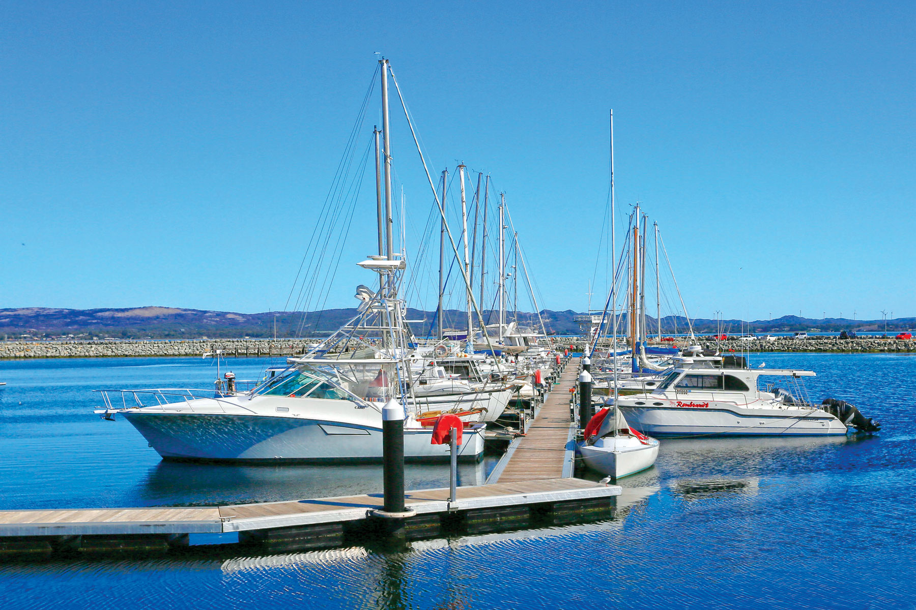 Boats are well-catered for at the Albany Marina near the CBD 