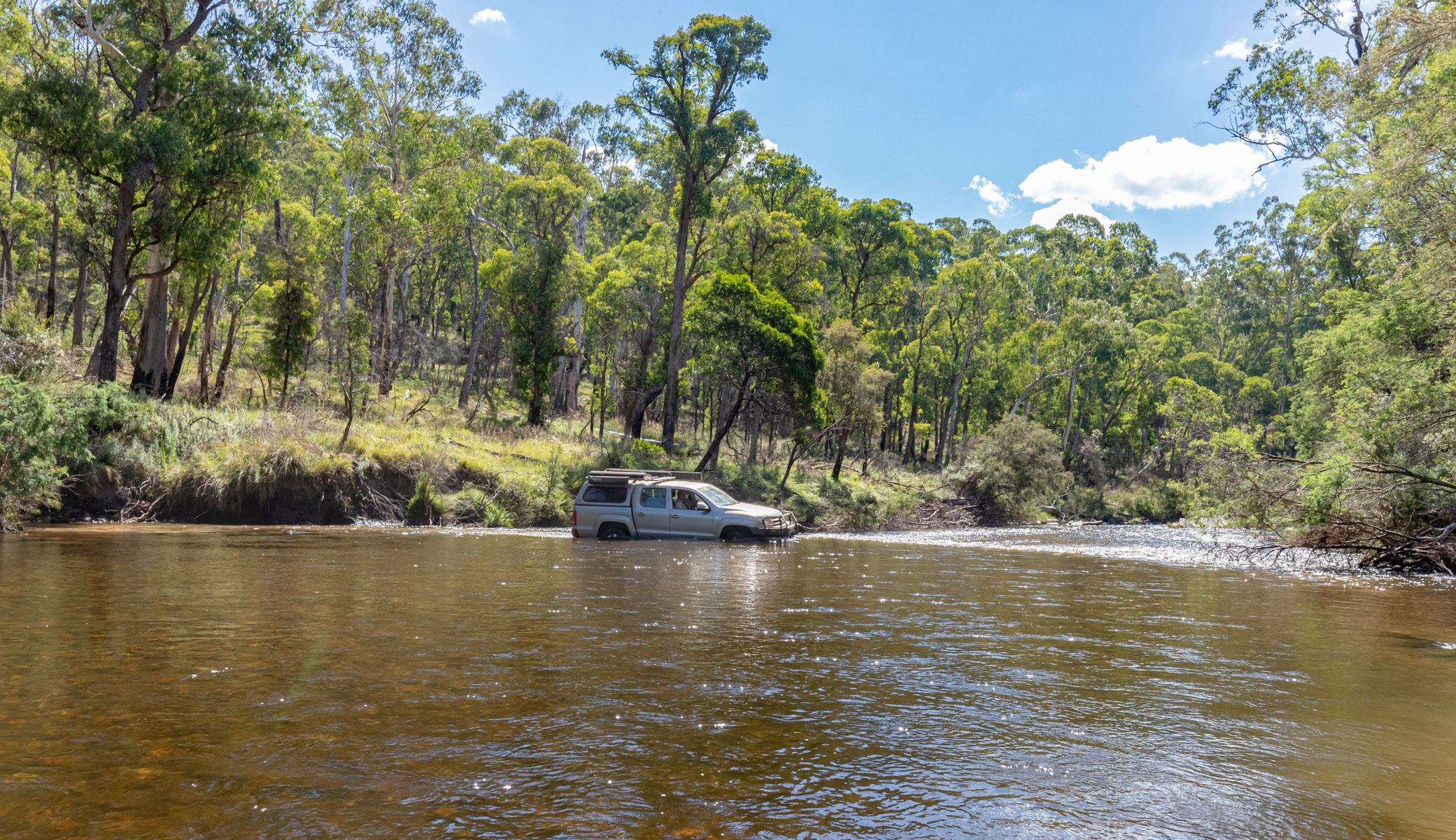 Crossing the Murray River