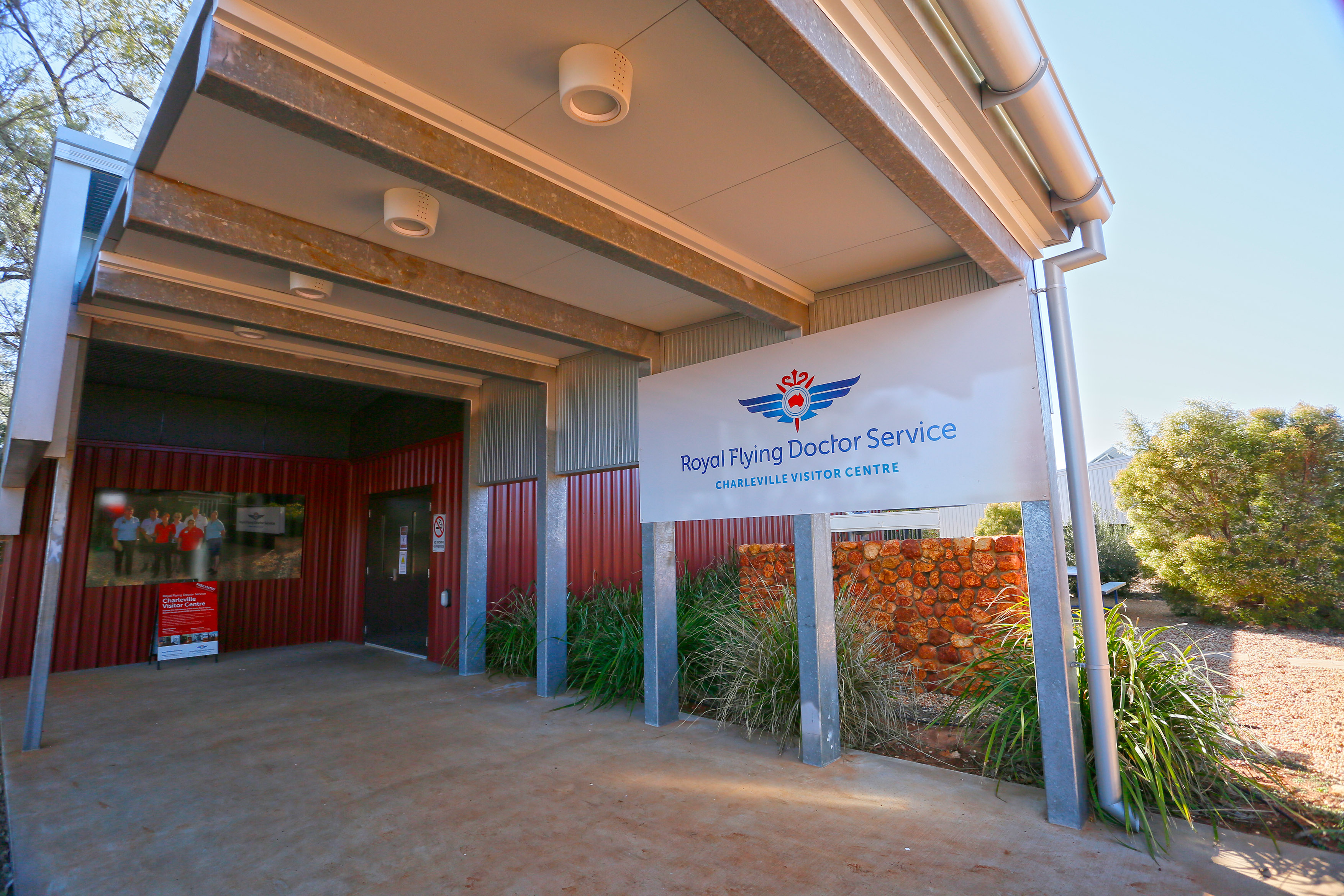 The Royal Flying Doctor Service visitor centre at Charleville airport