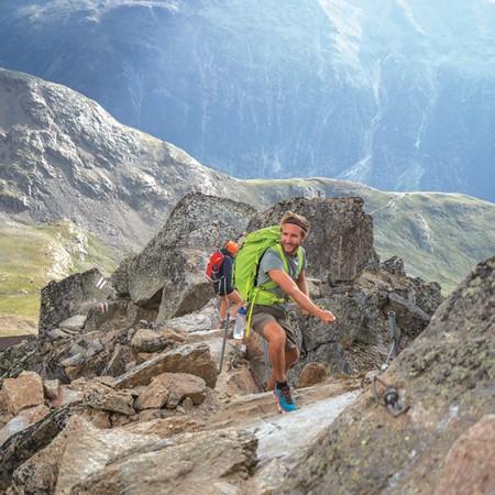 Approaching a summit, no rare deed in Switzerland. PICTURE CREDIT: swissmediavision/Getty Images