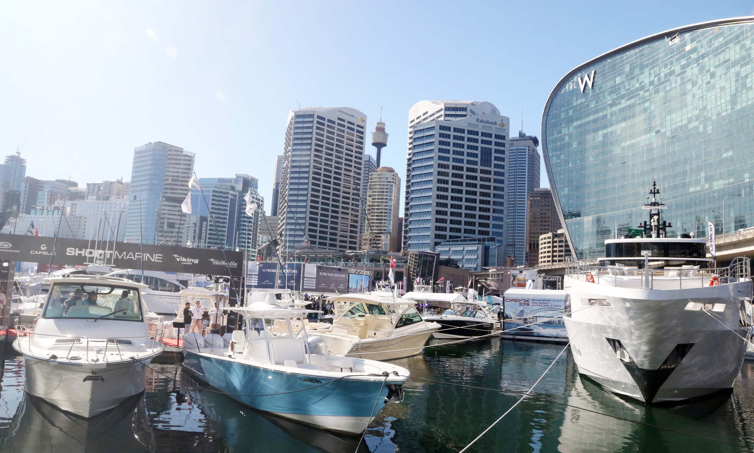 Short Marine display at SIBS on Darling Harbour